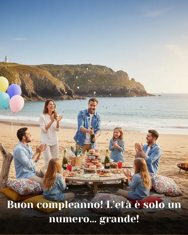 Buon compleanno! L’età è solo un numero… grande!