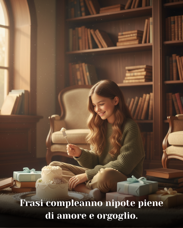 Frasi compleanno nipote piene di amore e orgoglio.
