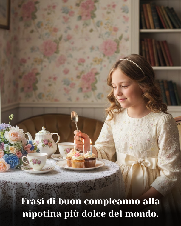 Frasi di buon compleanno alla nipotina più dolce del mondo
