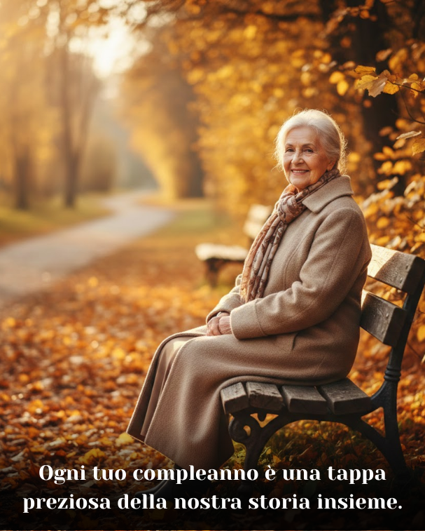 Ogni tuo compleanno è una tappa preziosa della nostra storia insieme