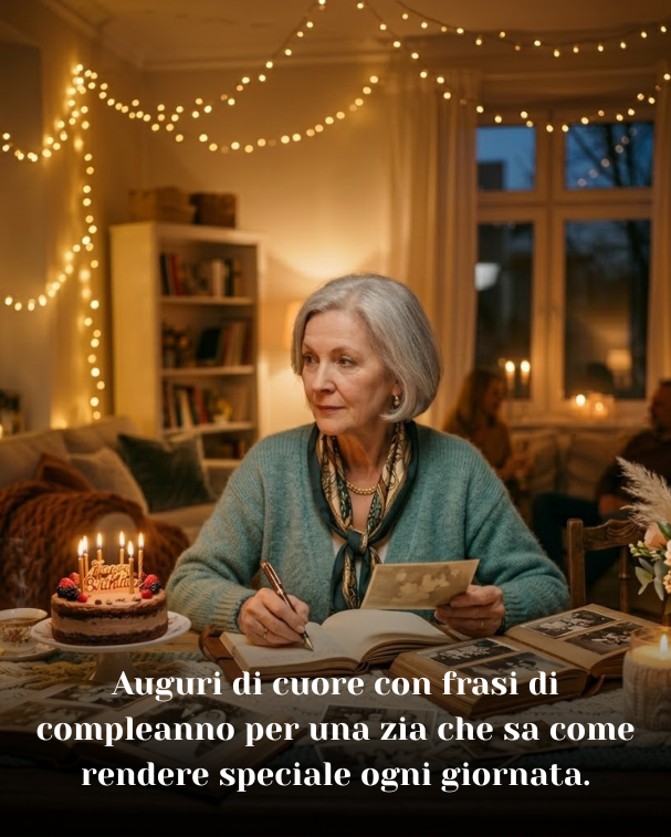 Auguri di cuore con frasi di compleanno per una zia che sa come rendere speciale ogni giornata