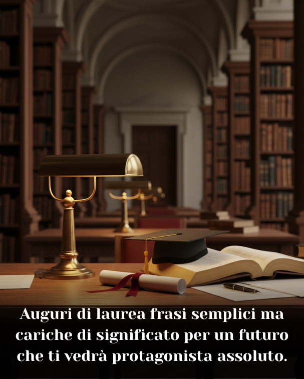 Auguri di laurea frasi semplici ma cariche di significato per un futuro che ti vedrà protagonista assoluto