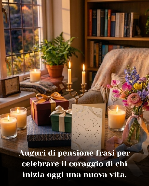 Auguri di pensione frasi per celebrare il coraggio di chi inizia oggi una nuova vita