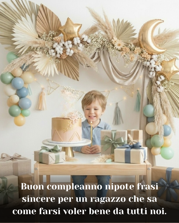 Buon compleanno nipote frasi sincere per un ragazzo che sa come farsi voler bene da tutti noi