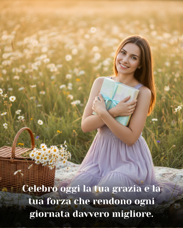 Celebro oggi la tua grazia e la tua forza che rendono ogni giornata davvero migliore