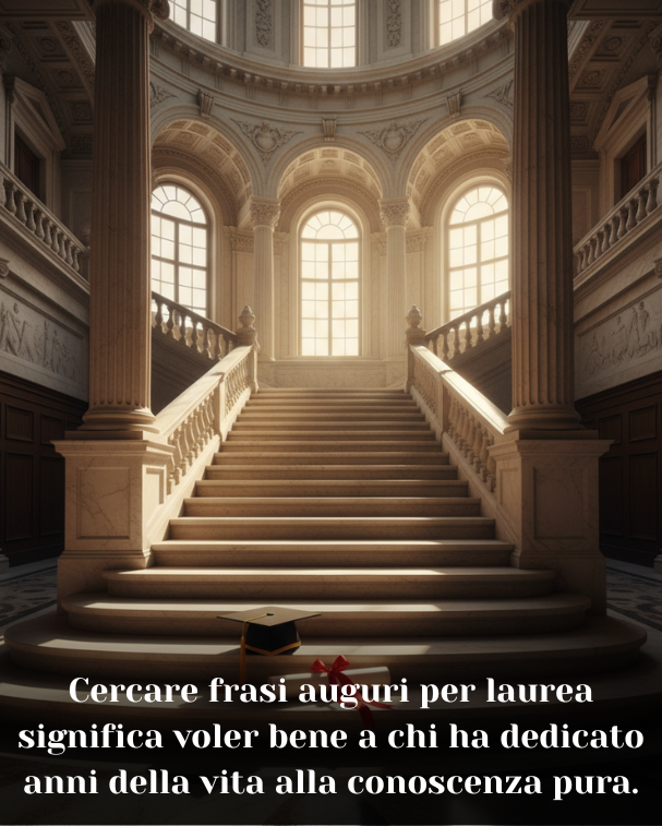 Cercare frasi auguri per laurea significa voler bene a chi ha dedicato anni della vita alla conoscenza pura