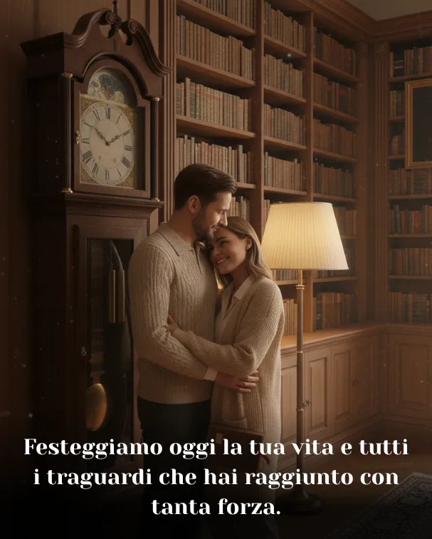 Festeggiamo oggi la tua vita e tutti i traguardi che hai raggiunto con tanta forza