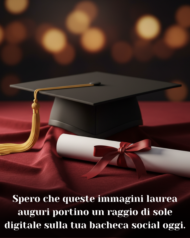 Spero che queste immagini laurea auguri portino un raggio di sole digitale sulla tua bacheca social oggi