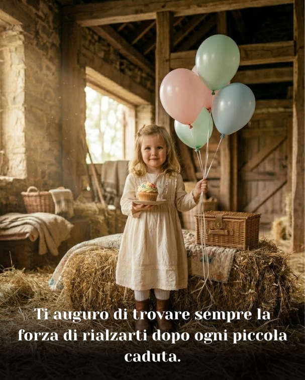 Ti auguro di trovare sempre la forza di rialzarti dopo ogni piccola caduta