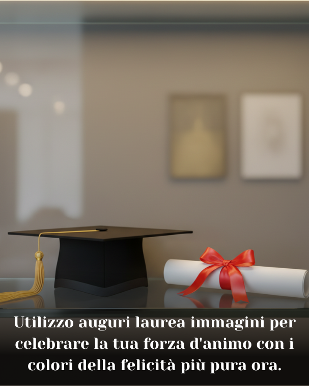 Utilizzo auguri laurea immagini per celebrare la tua forza d'animo con i colori della felicità più pura ora