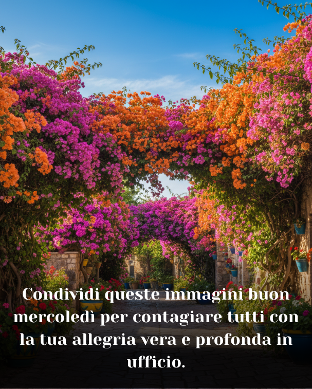 Condividi queste immagini buon mercoledì per contagiare tutti con la tua allegria vera e profonda in ufficio