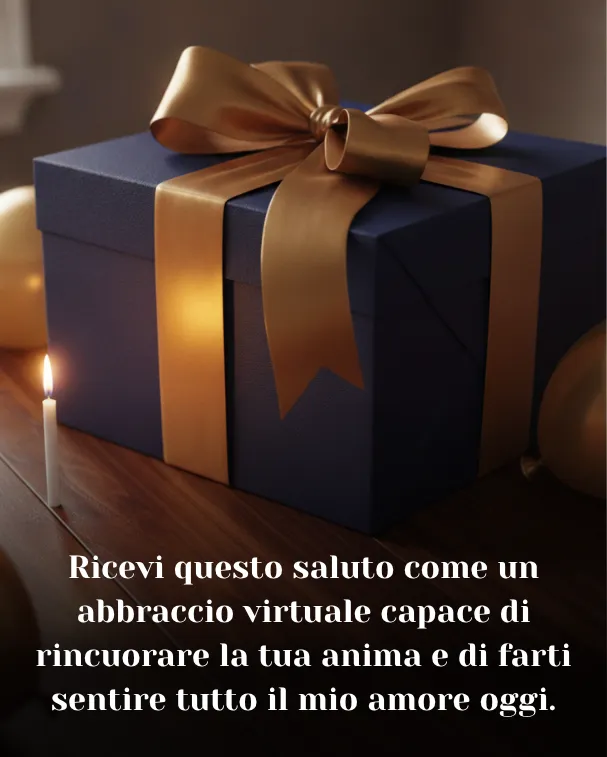 Resta umile e forte mentre affronti questo cammino con la luce della verità interiore che ti contraddistingue da sempre tra noi.