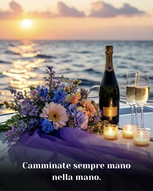 Camminate sempre mano nella mano