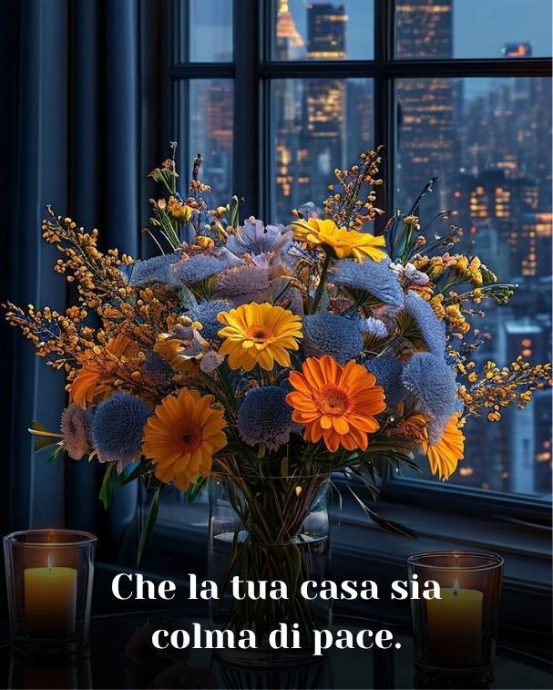 Che la tua casa sia colma di pace