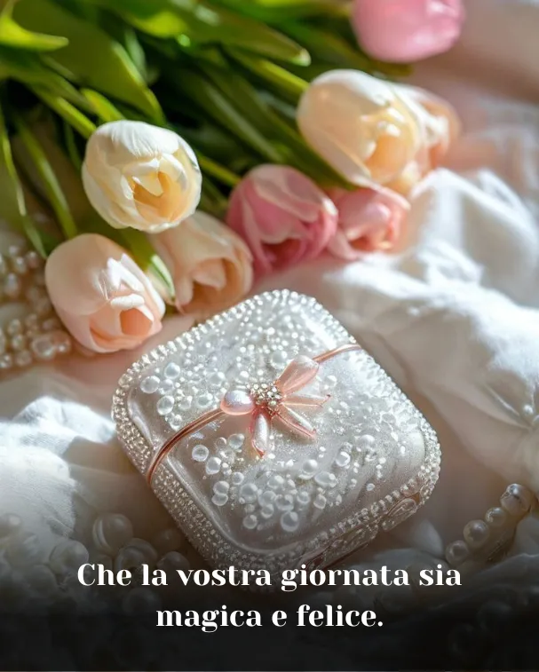 Che la vostra giornata sia magica e felice
