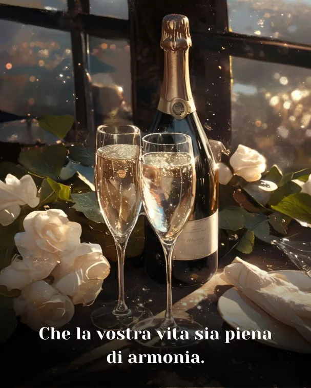 Che la vostra vita sia piena di armonia