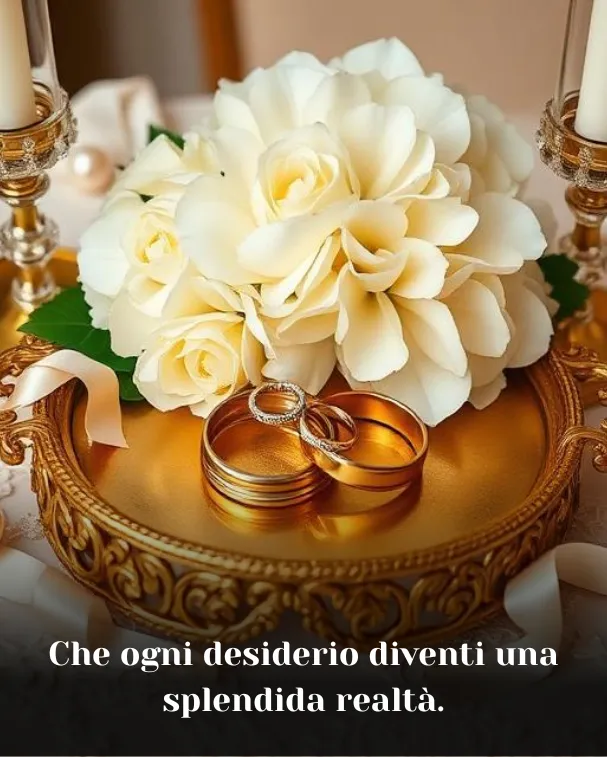 Che ogni desiderio diventi una splendida realtà