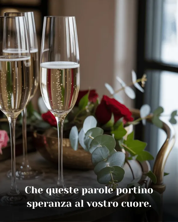 Che queste parole portino speranza al vostro cuore