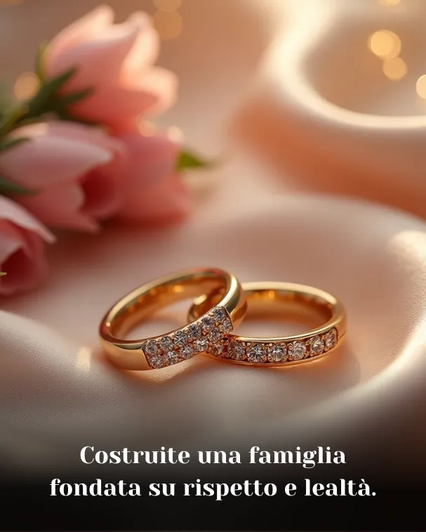 Costruite una famiglia fondata su rispetto e lealtà