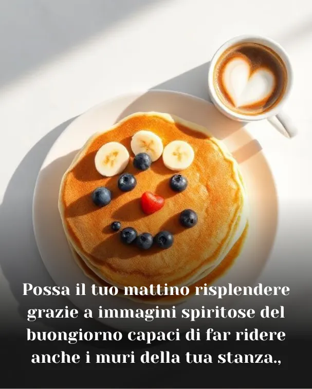 Possa il tuo mattino risplendere grazie a immagini spiritose del buongiorno capaci di far ridere anche i muri della tua stanza.,