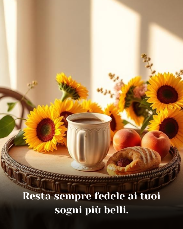 Resta sempre fedele ai tuoi sogni più belli