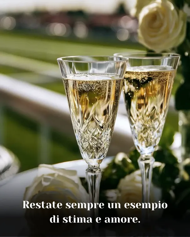 Restate sempre un esempio di stima e amore