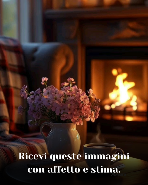 Ricevi queste immagini con affetto e stima
