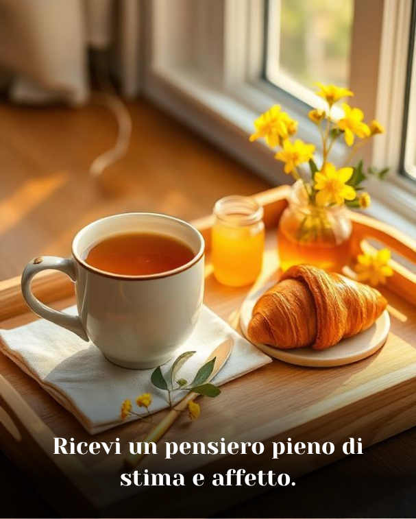 Ricevi un pensiero pieno di stima e affetto