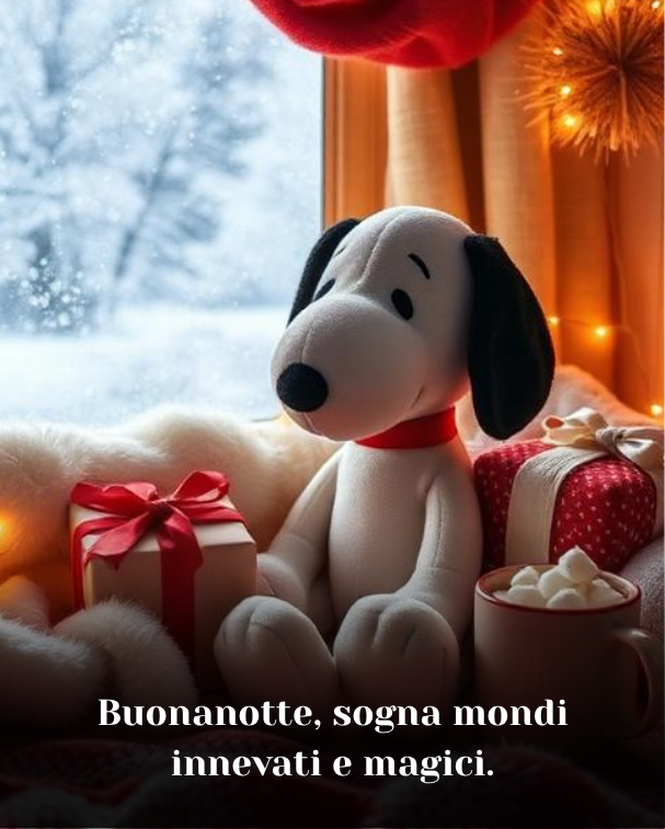 Buonanotte, sogna mondi innevati e magici