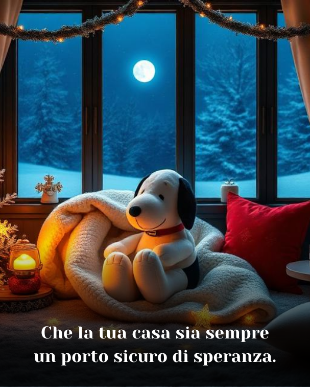 Che la tua casa sia sempre un porto sicuro di speranza