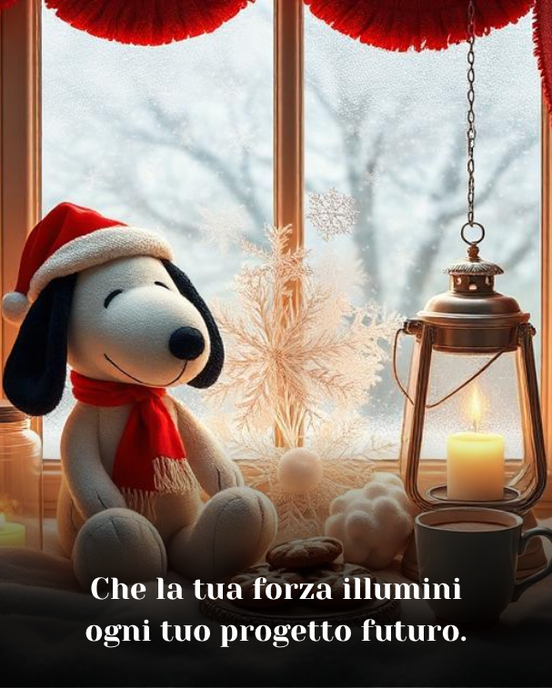 Che la tua forza illumini ogni tuo progetto futuro