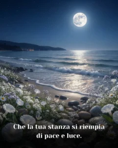 Che la tua stanza si riempia di pace e luce