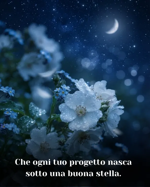 Che ogni tuo progetto nasca sotto una buona stella