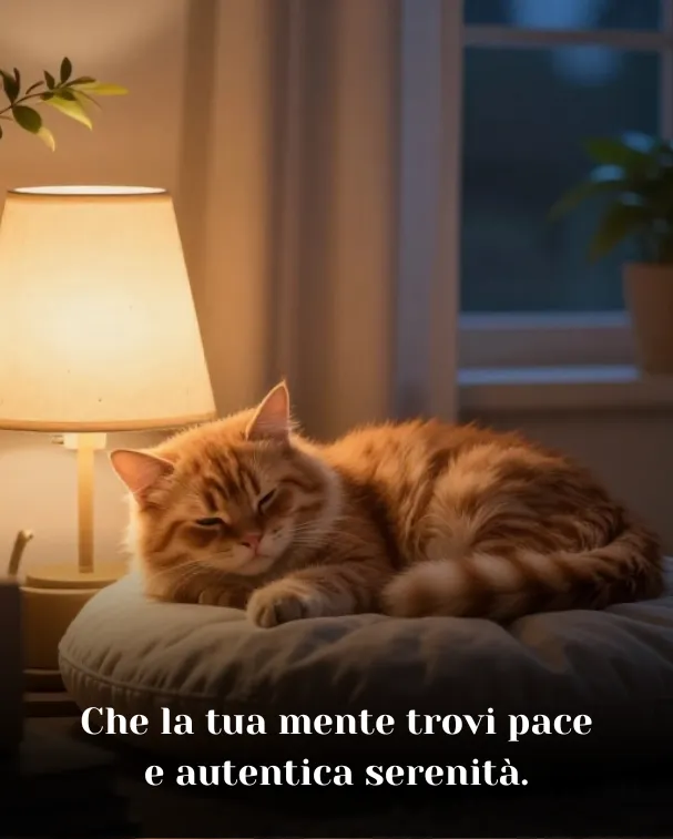Che la tua mente trovi pace e autentica serenità