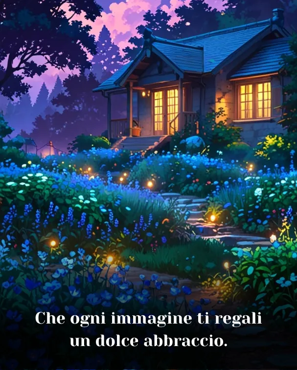 Che ogni immagine ti regali un dolce abbraccio 