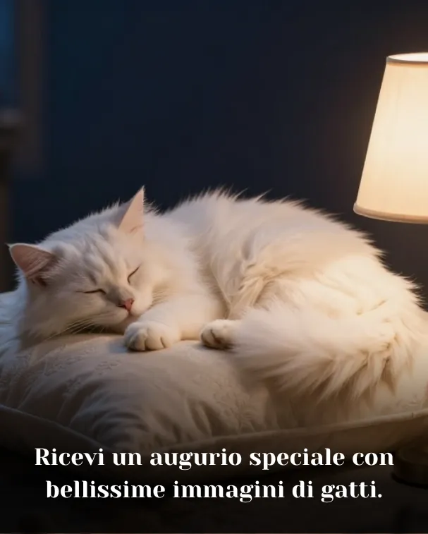 Ricevi un augurio speciale con bellissime immagini di gatti